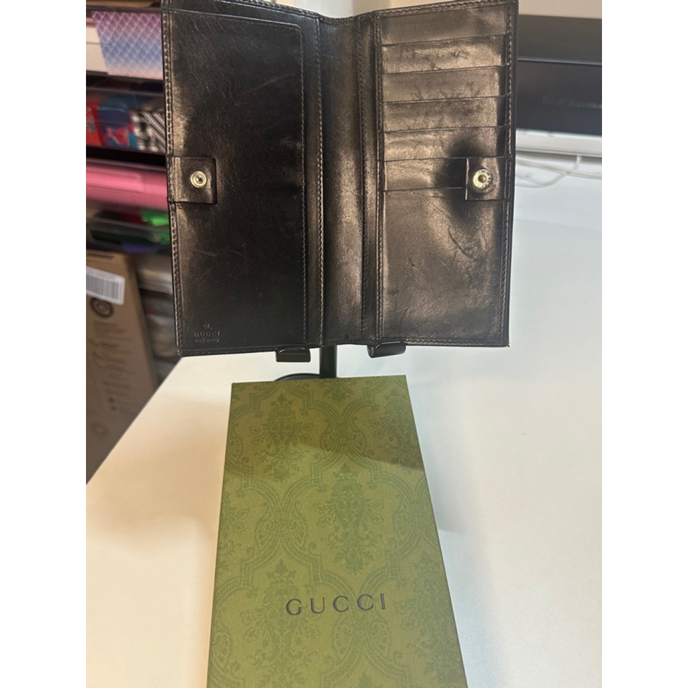 Gucci Wallet Black Leather - Picture 7 of 11